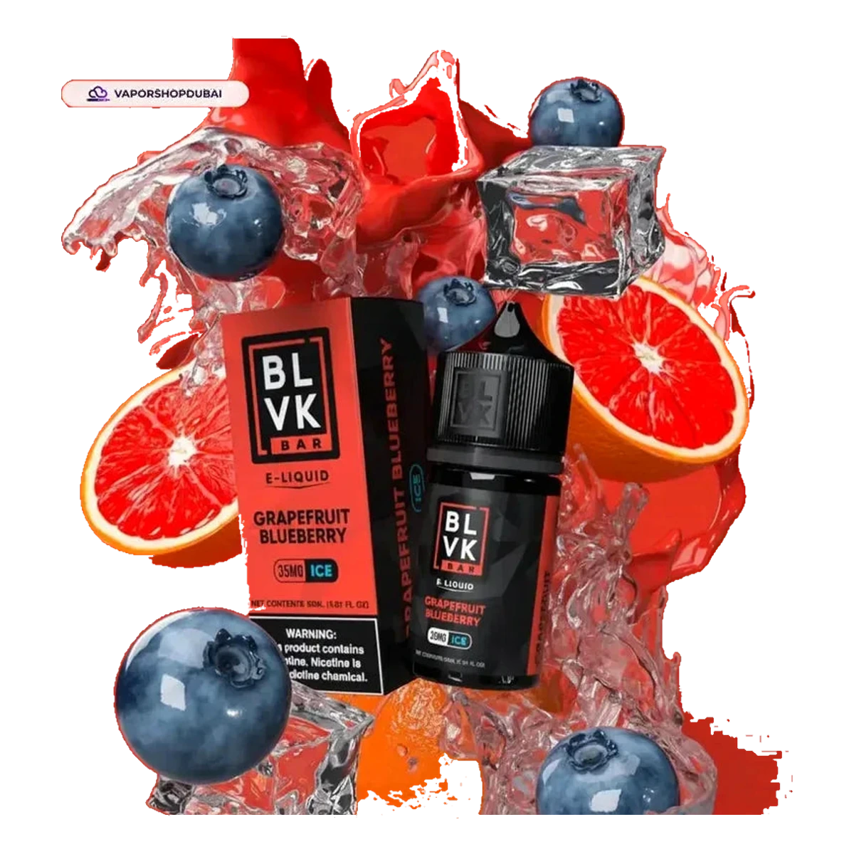 Blvk Bar Saltnic 30Ml E-Liquid 35Mg And 50Mg Uae — AED 40 | Emirates Vapor