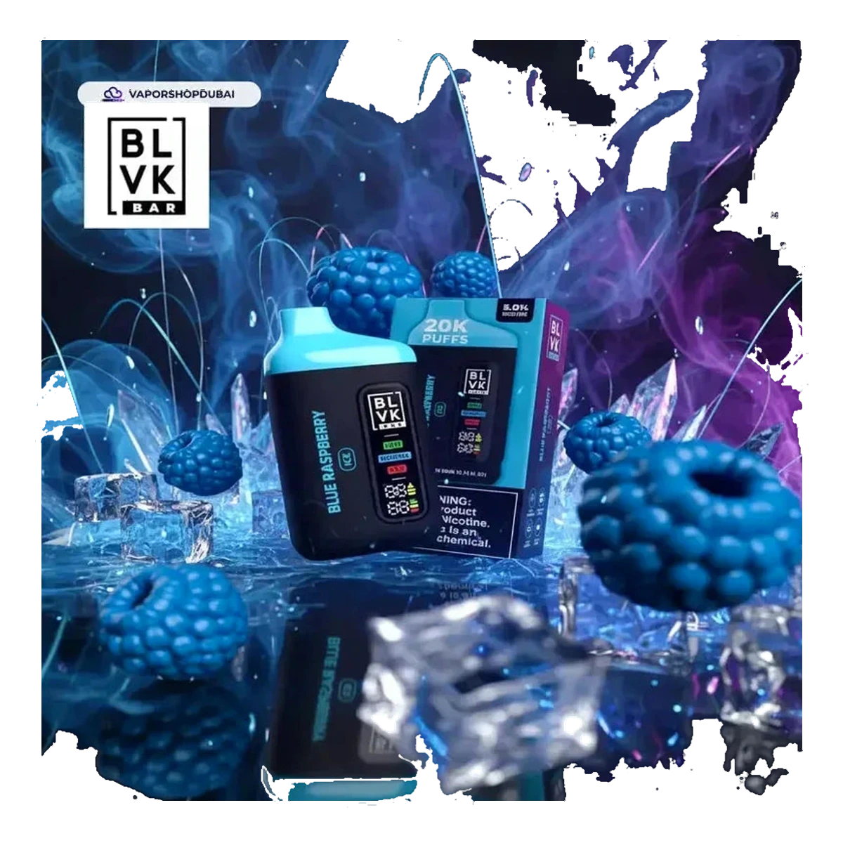 Blvk Bar 20000 Puffs Disposable Vape flavors UAE | Emirates Vapor Dubai