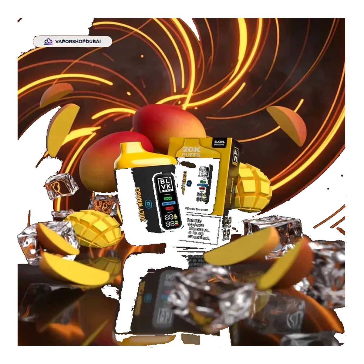 Buy Emirates Vapor Blvk Bar 20000 Puffs Disposable Vape Dubai same-day delivery
