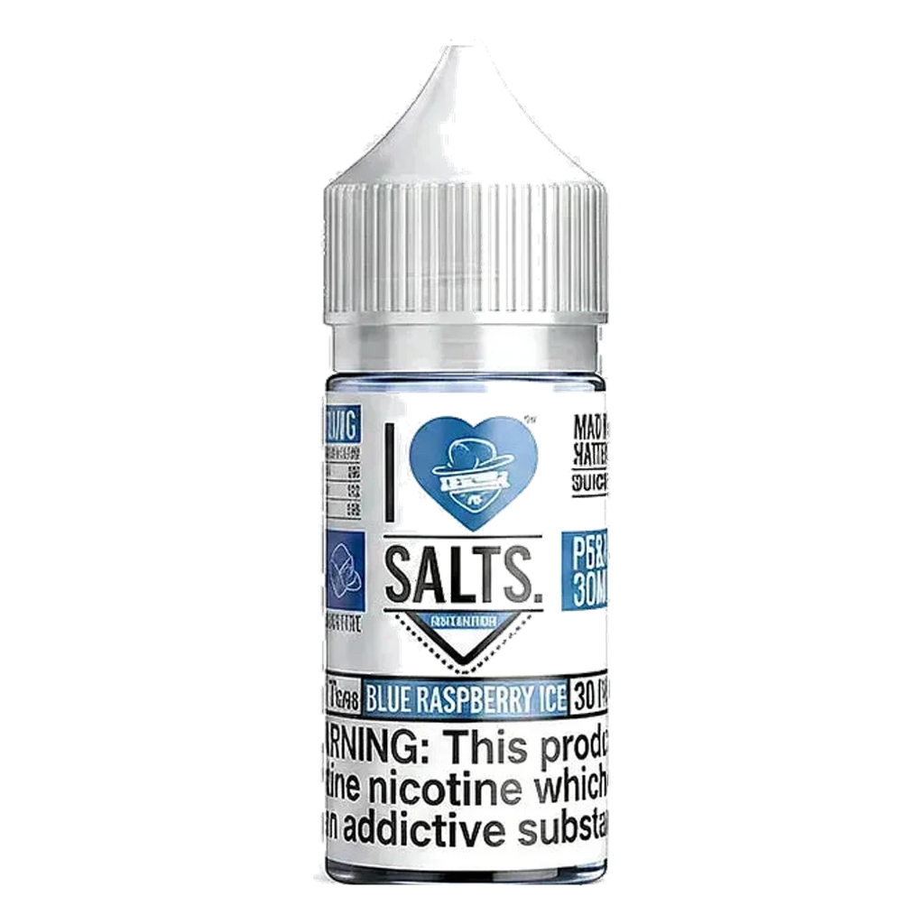 BLUE RASPBERRY ICE I Love Salts by Mad Hatter Juice
