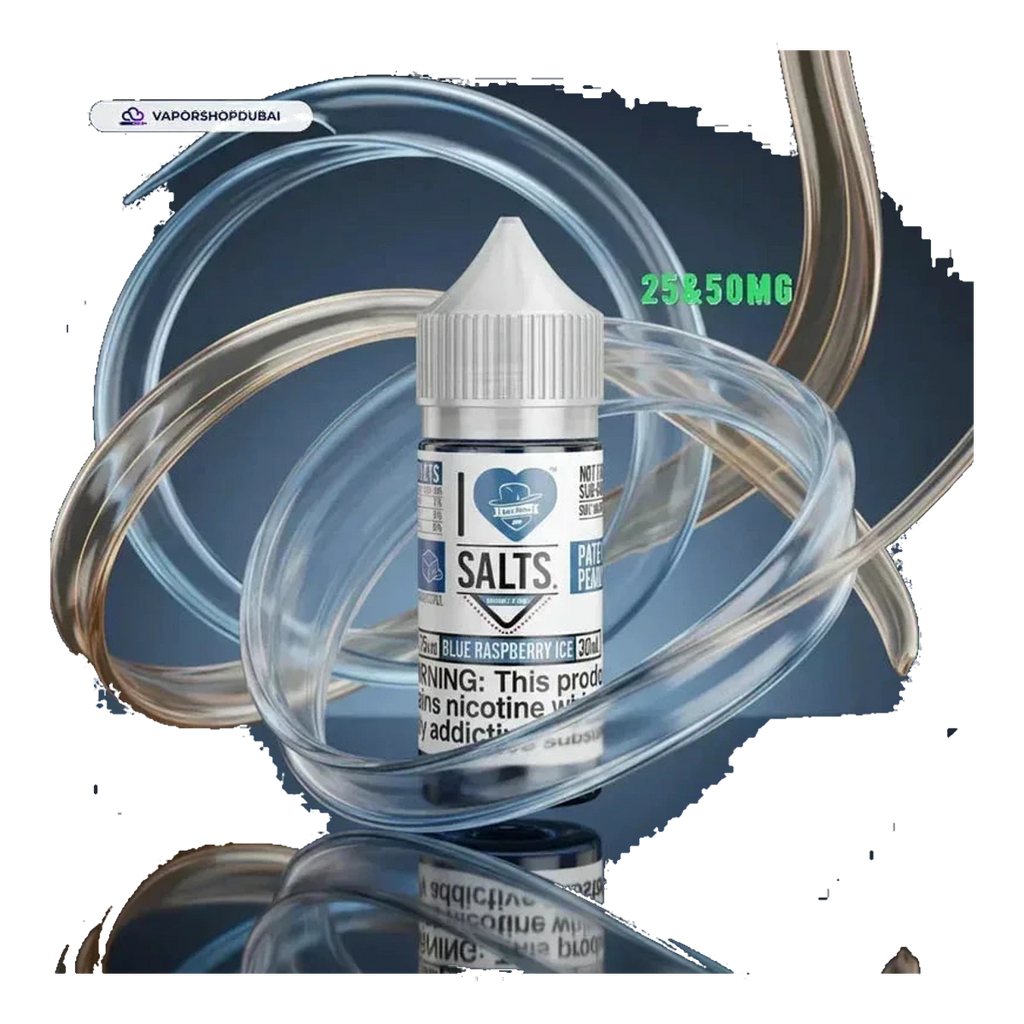 BLUE RASPBERRY ICE I Love Salts by Mad Hatter Juice