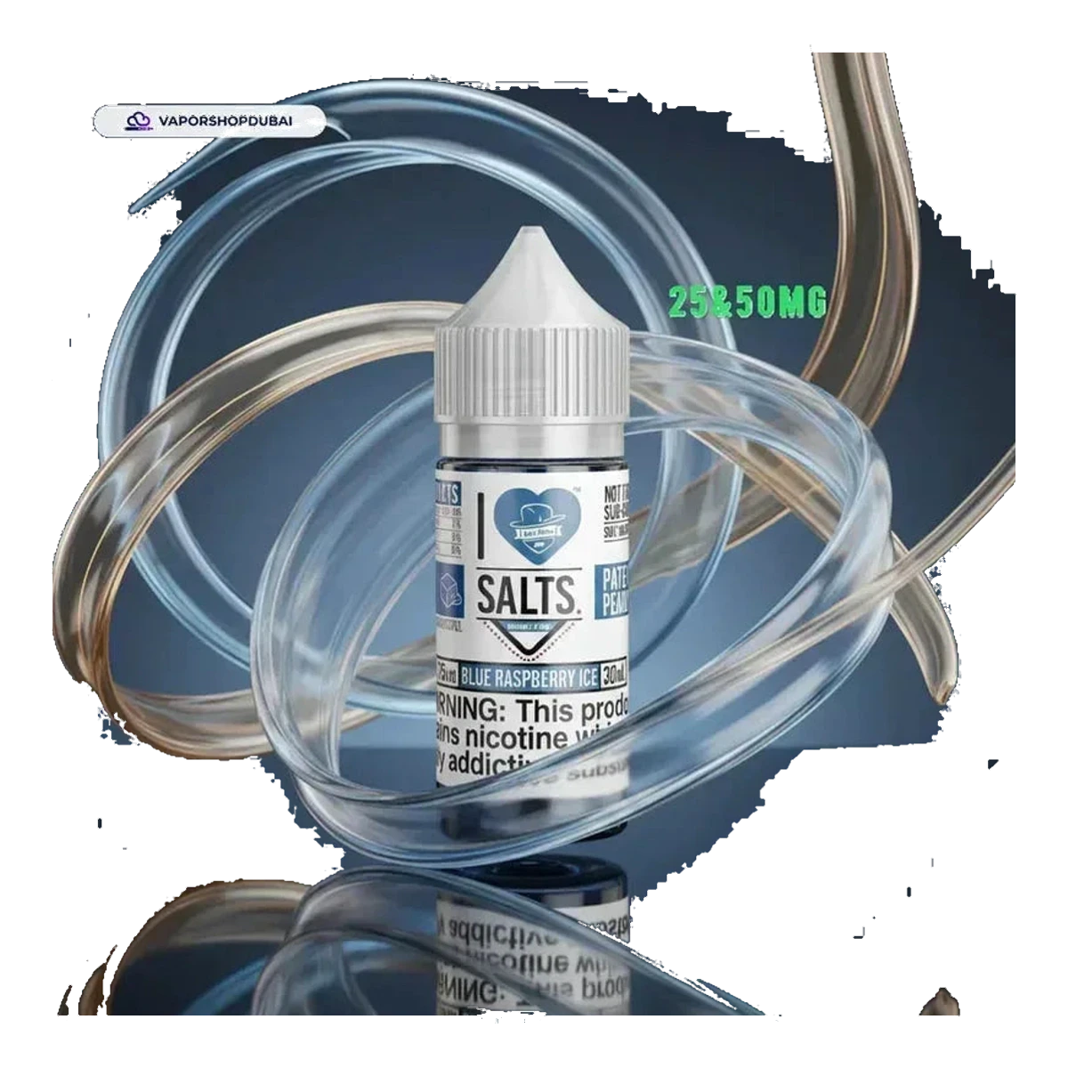 BLUE RASPBERRY ICE I Love Salts by Mad Hatter Juice