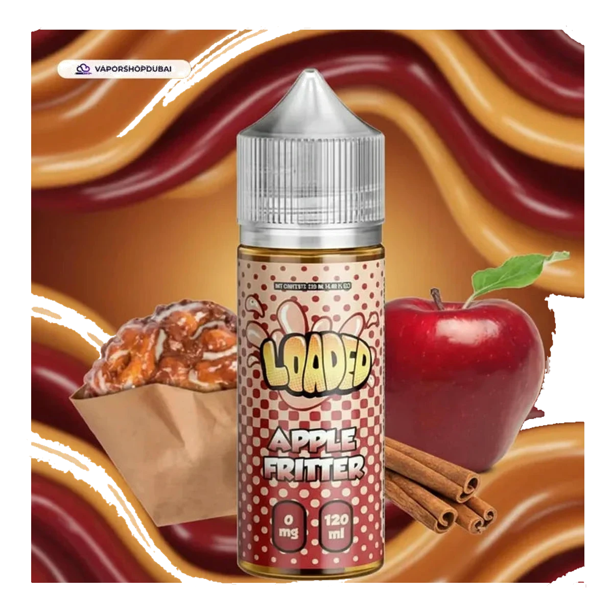 Apple Fritter By Loaded options UAE | Emirates Vapor Dubai