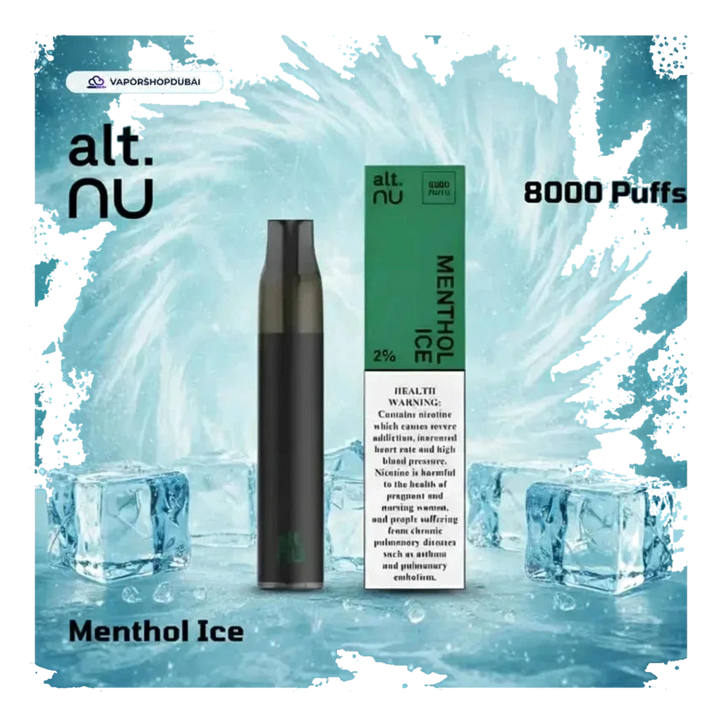 Alt Nu 8000 Puffs Disposable Vape 20mg UAE — Buy Dubai | Emirates Vapor