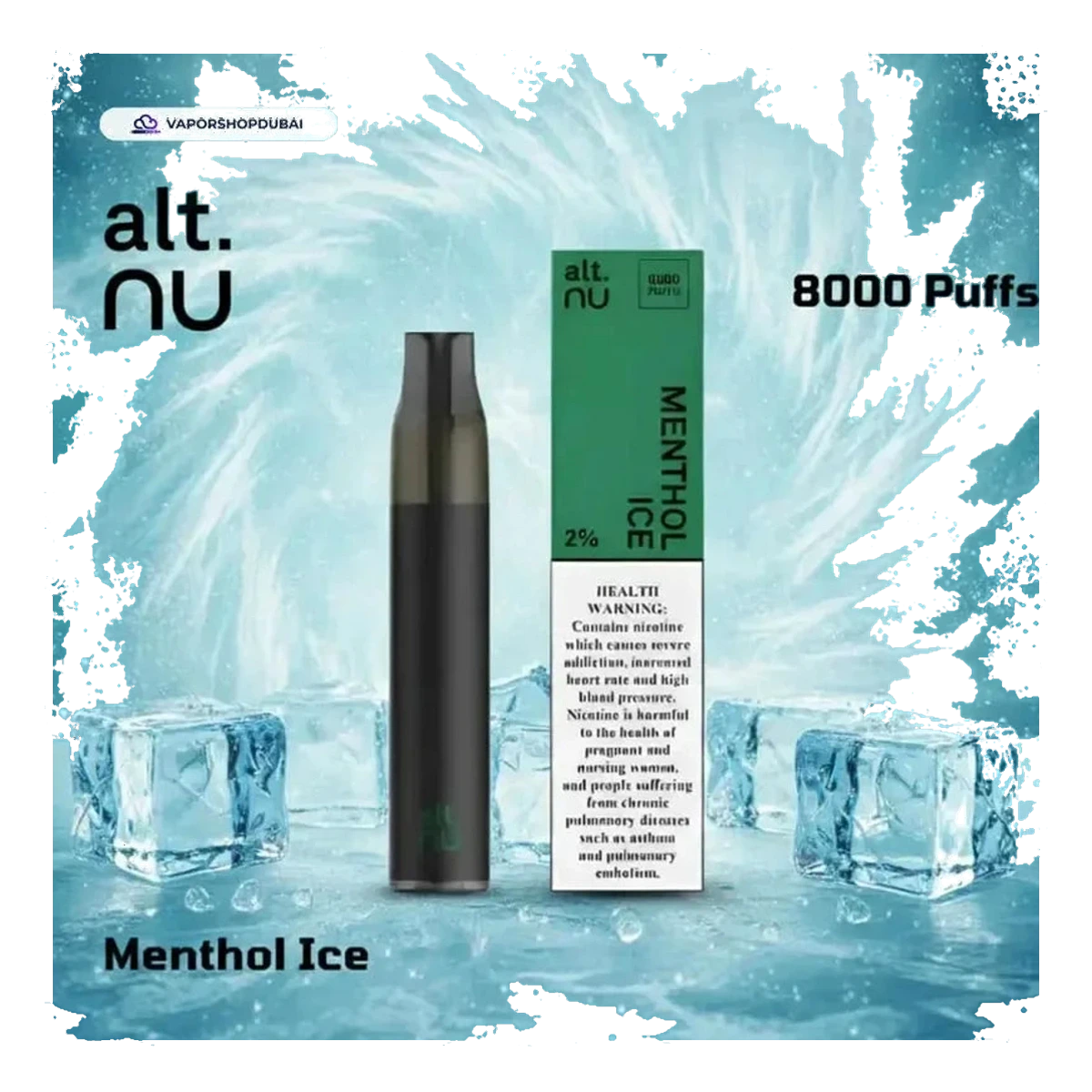 Alt Nu 8000 Puffs Disposable Vape 20mg UAE — Buy Dubai | Emirates Vapor