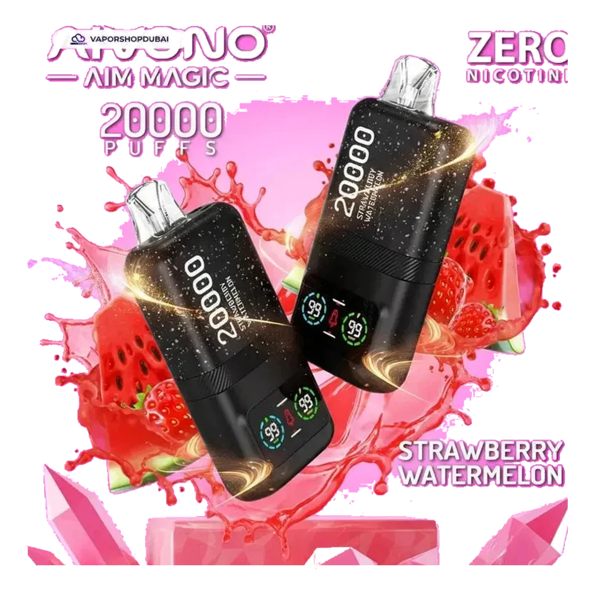 AIVONO Aim Magic 20000 Puff Zero Nicotine Disposable Vape In UAE | Emirates Vapor UAE