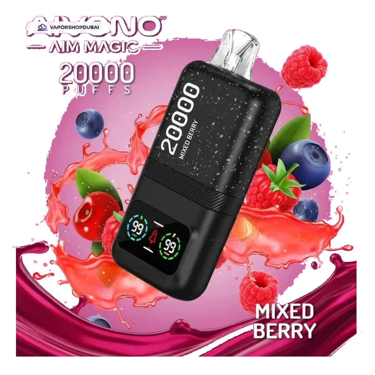AIVONO Aim Magic 20000 Puff Zero Nicotine Disposable Vape flavors UAE | Emirates Vapor Dubai