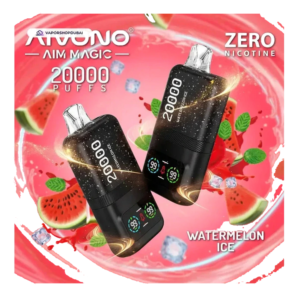 AIVONO Aim Magic 20000 Puff Zero Nicotine Disposable Vape UAE — Buy Dubai | Emirates Vapor