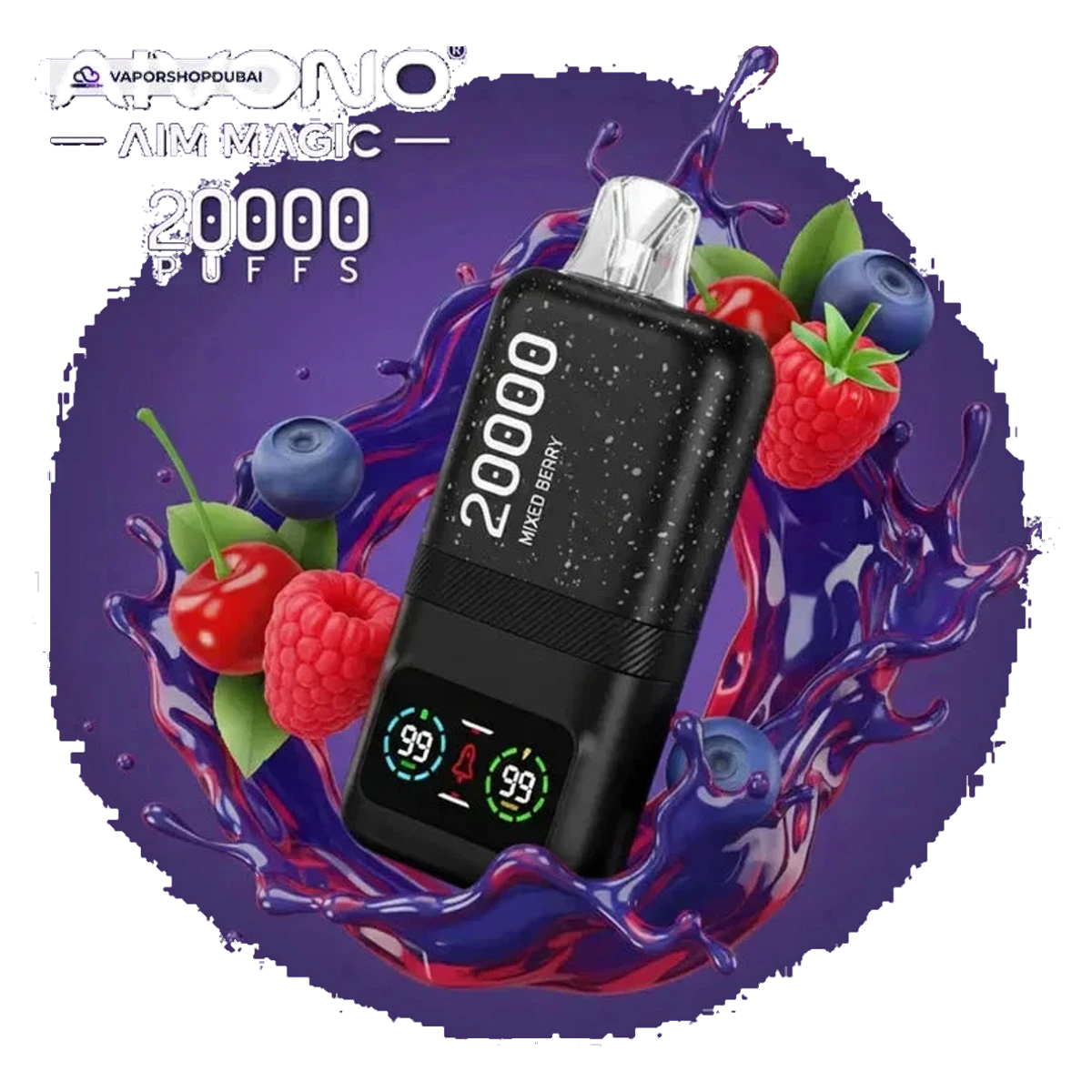 AIVONO Aim Magic 20000 Puff Zero Nicotine Disposable Vape In UAE | Emirates Vapor UAE