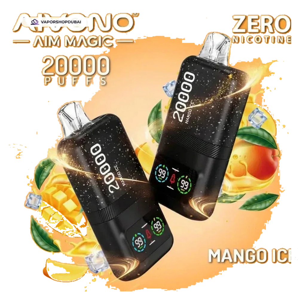Buy Emirates Vapor AIVONO Aim Magic 20000 Puff Zero Nicotine Disposable Vape Dubai same-day delivery