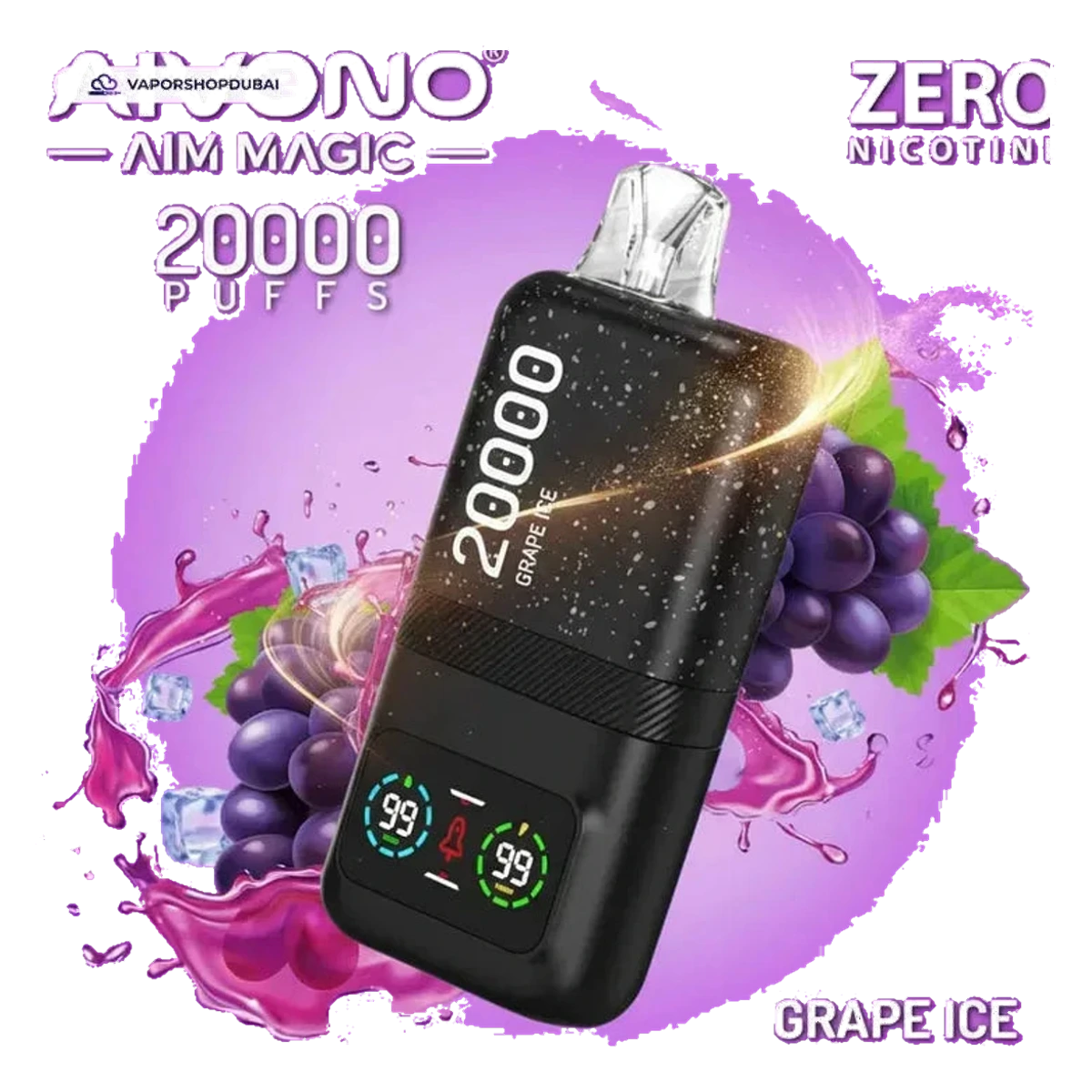 AIVONO Aim Magic 20000 Puff Zero Nicotine Disposable Vape UAE — Buy Dubai | Emirates Vapor