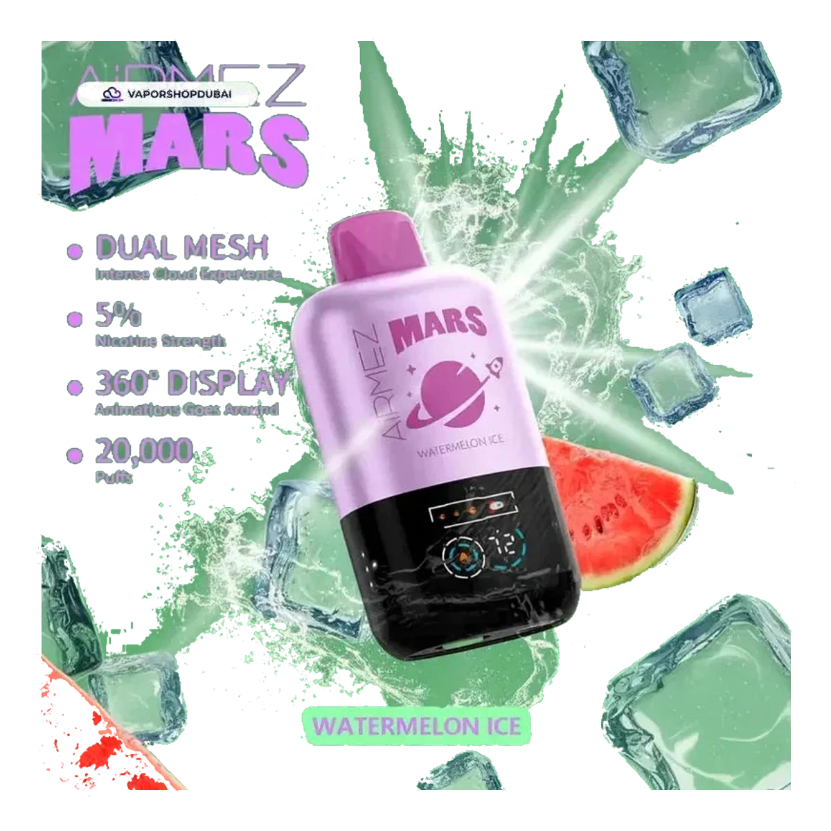 Airmez Mars 20000 Puffs Disposable Vape Uae — AED 45 | Emirates Vapor