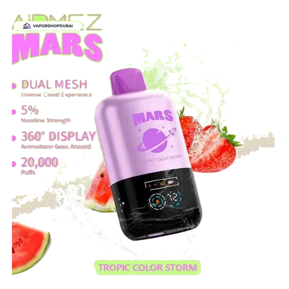 AiRMEZ Mars 20000 Puffs Disposable Vape best price UAE — ESMA certified