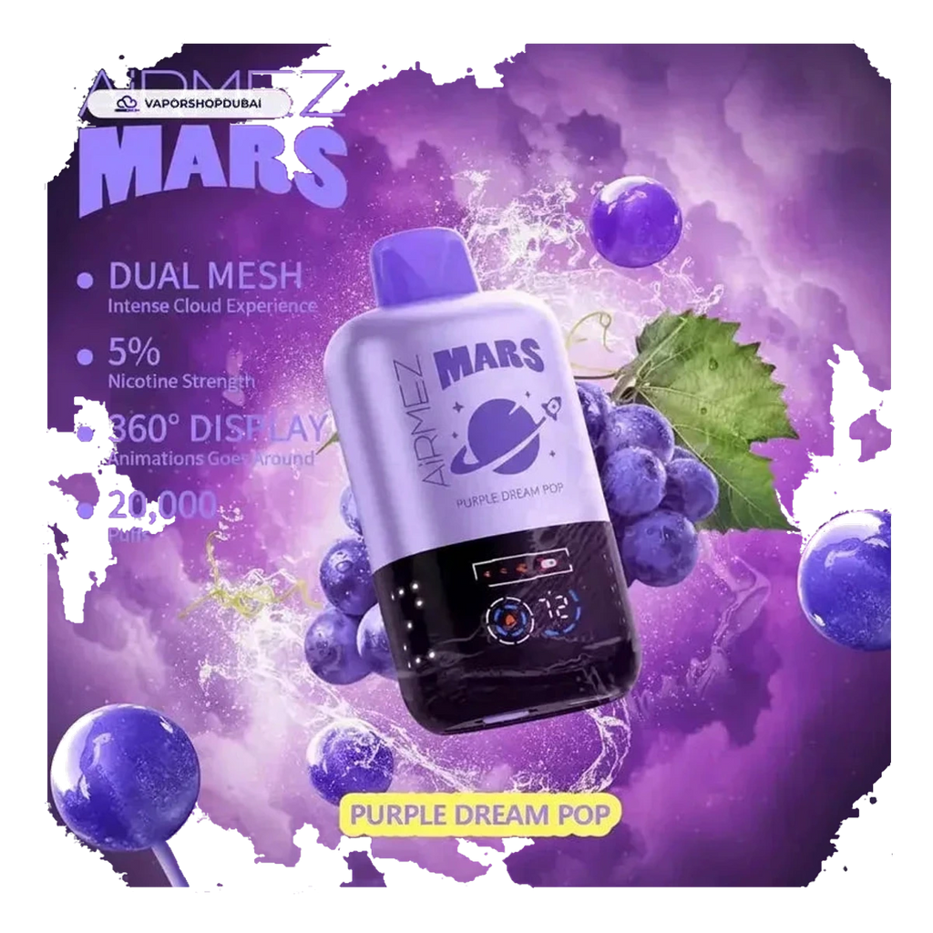AiRMEZ Mars 20000 Puffs Disposable Vape In UAE | Emirates Vapor UAE