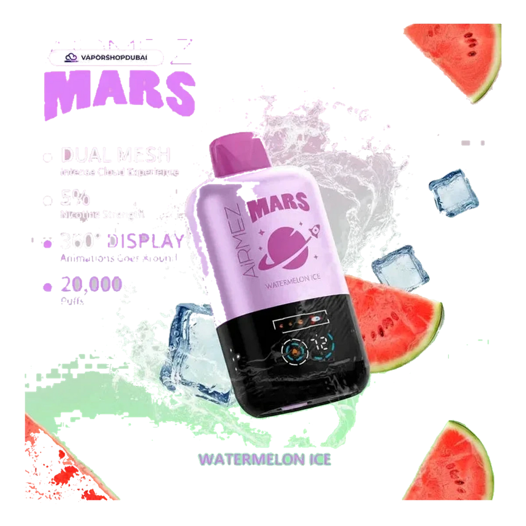 AiRMEZ Mars 20000 Puffs Disposable Vape In UAE | Emirates Vapor UAE