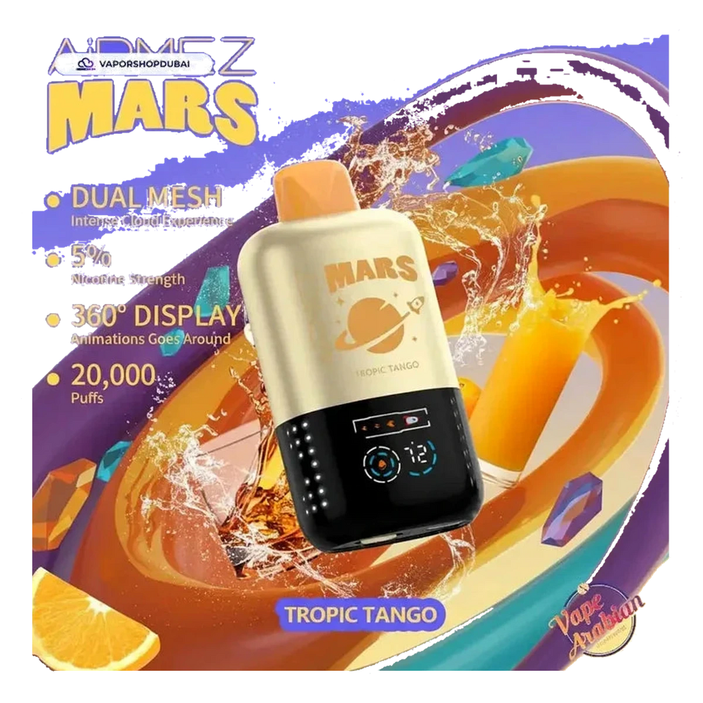 Buy Emirates Vapor AiRMEZ Mars 20000 Puffs Disposable Vape Dubai same-day delivery