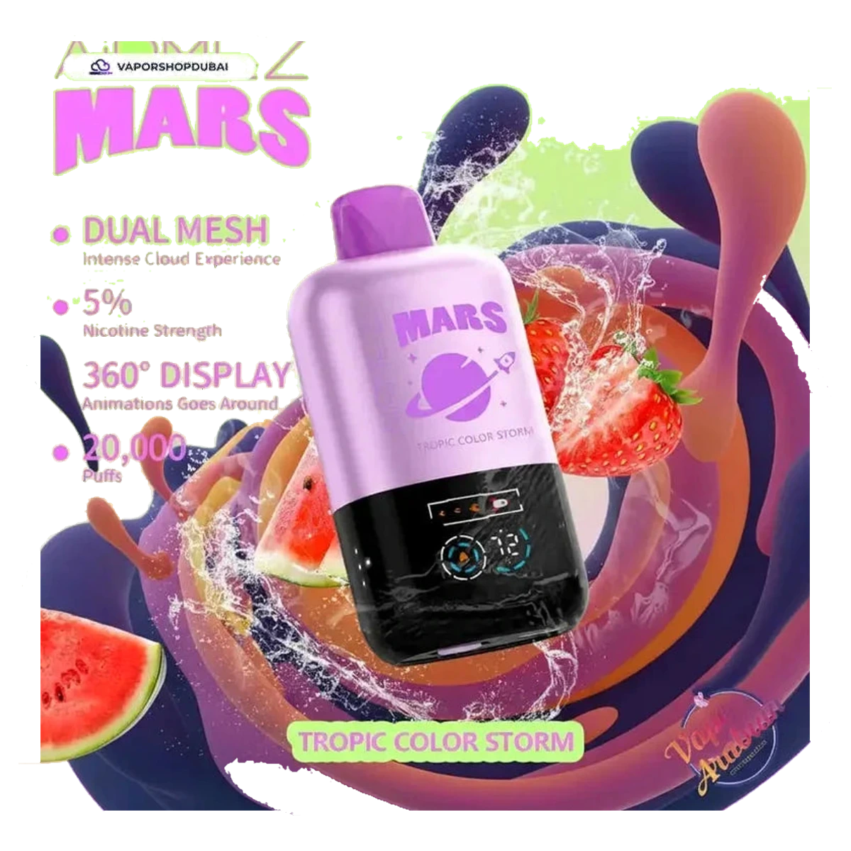 AiRMEZ Mars 20000 Puffs Disposable Vape best price UAE — ESMA certified