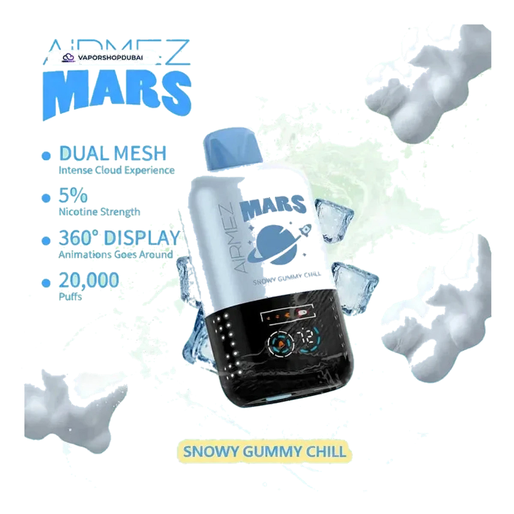 AiRMEZ Mars 20000 Puffs Disposable Vape In UAE | Emirates Vapor UAE