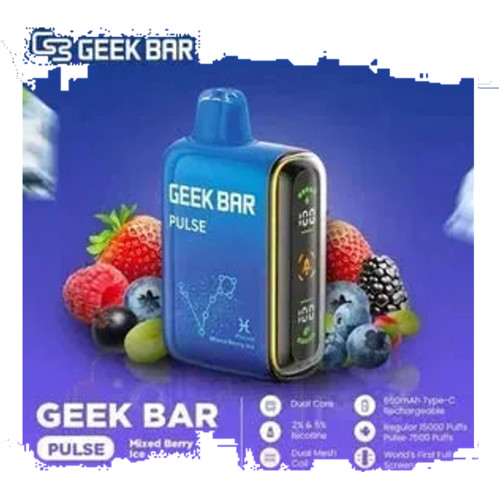 Buy Emirates Vapor Geek Bar Pulse 15000 Puffs Dubai same-day delivery