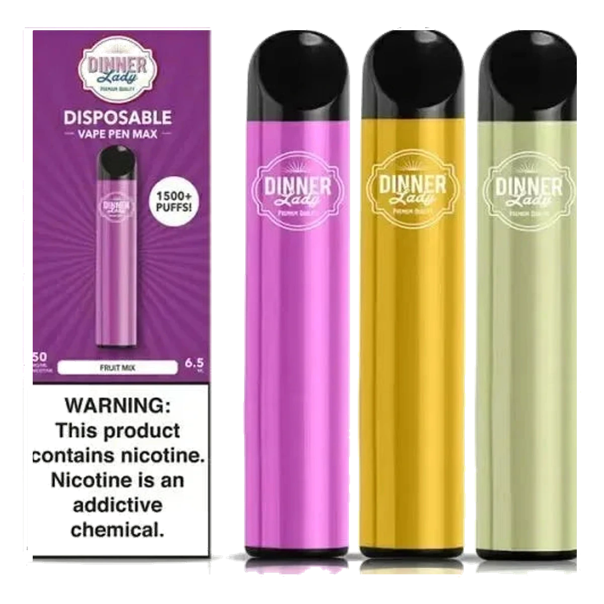 Dinner Lady Max 1500 Best Vape Shop (2026) Uae — AED 35 | Emirates Vapor