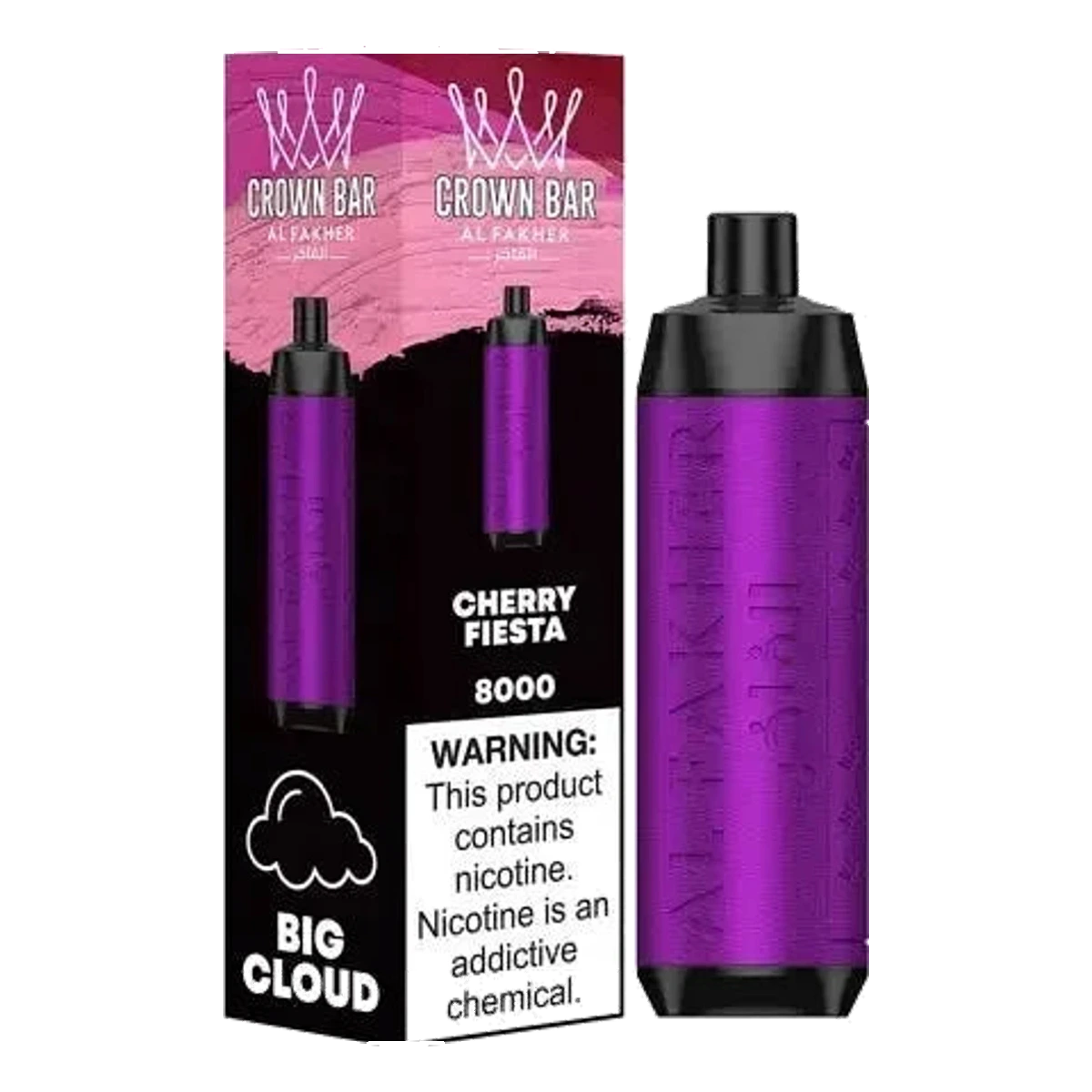 AL FAKHER CROWN BAR 8000 PUFFS | Best Vape Shop Dubai (2026) | Emirates Vapor UAE