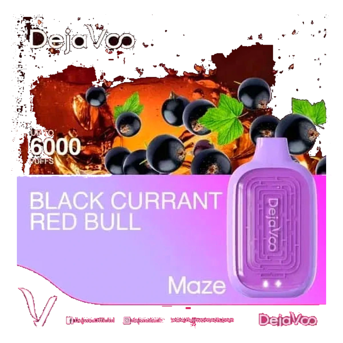 DEJAVOO MAZE Best Vape Shop (2026) flavors UAE | Emirates Vapor Dubai