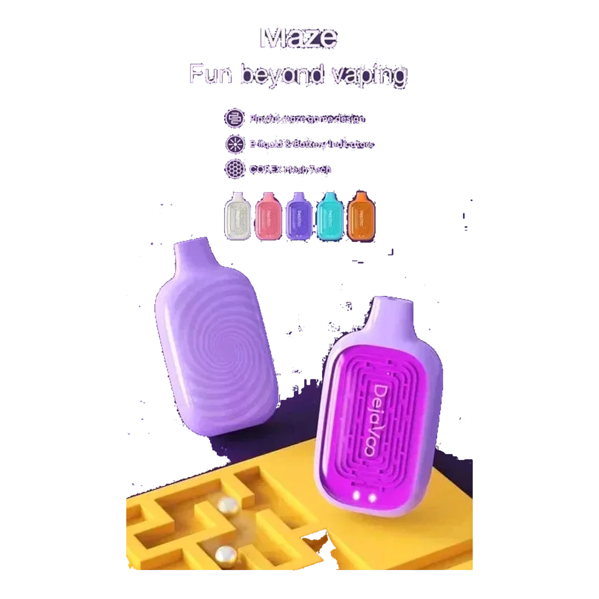 Dejavoo Maze Best Vape Shop (2026) Uae — AED 50 | Emirates Vapor