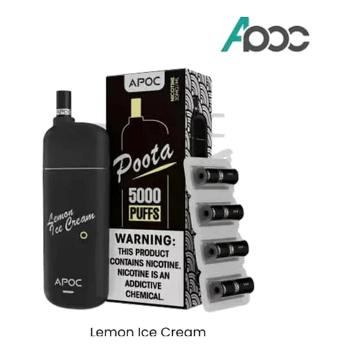 Best APOC POOTA Shisha Vape In UAE - Front View