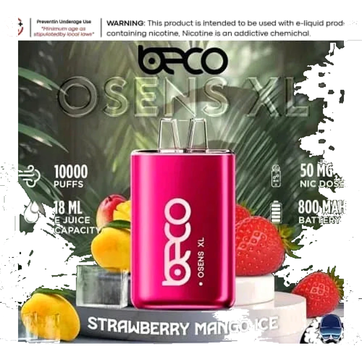 BECO OSENS Best Vape Shop (2026) flavors UAE | Emirates Vapor Dubai