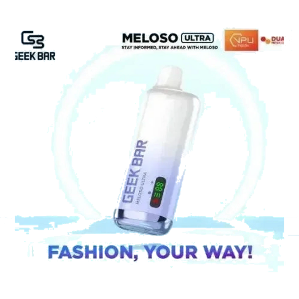 GEEK BAR MELOSO ULTRA 10000 Best Vape Shop (2026) flavors UAE | Emirates Vapor Dubai