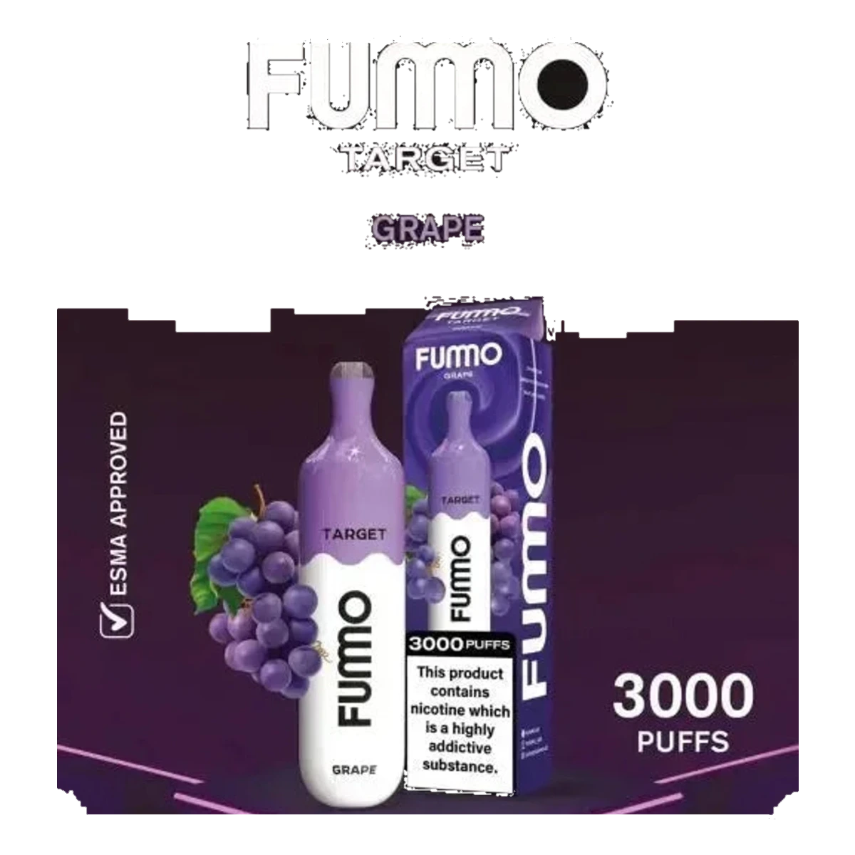 Buy FUMMO FUMMO TARGET Best Vape Shop Dubai same-day delivery
