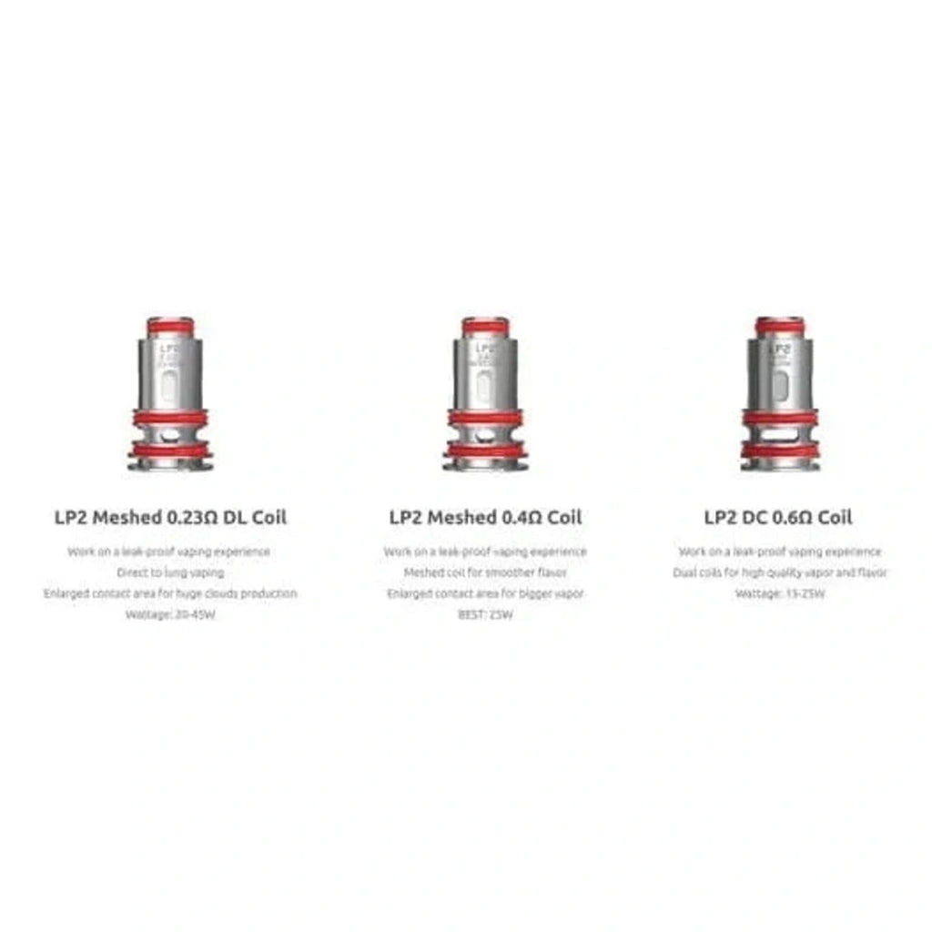 SMOK LP2 Series Coils 5Pc/Pack resistances UAE | Emirates Vapor Dubai