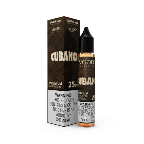 Cubano Saltnic By Vgod 25mg UAE | Emirates Vapor
