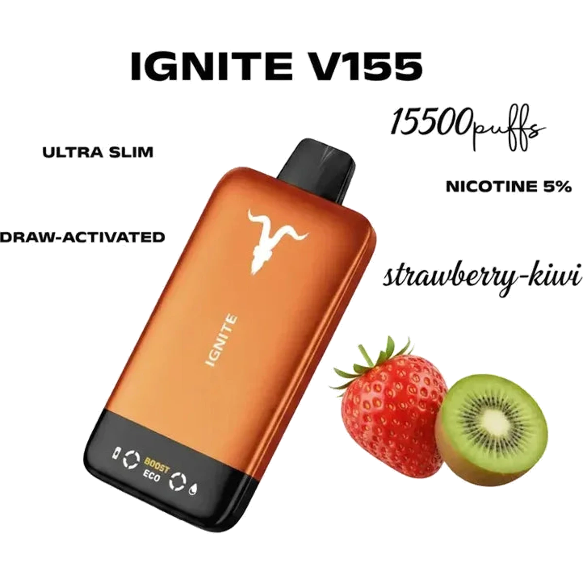 IGNITE V155 15500 Puff Vape Ultra Slim Pod Kit UAE — Buy Dubai | Emirates Vapor