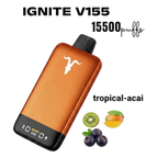 IGNITE V155 15500 Puff Vape Ultra Slim Pod Kit flavors UAE | Emirates Vapor Dubai