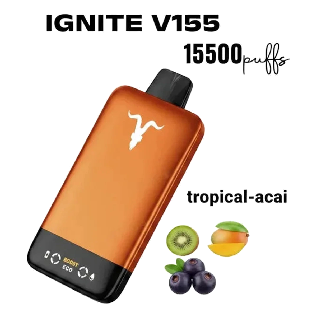 IGNITE V155 15500 Puff Vape Ultra Slim Pod Kit flavors UAE | Emirates Vapor Dubai