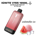 IGNITE V155 15500 Puff Vape Ultra Slim Pod Kit best price UAE — ESMA certified