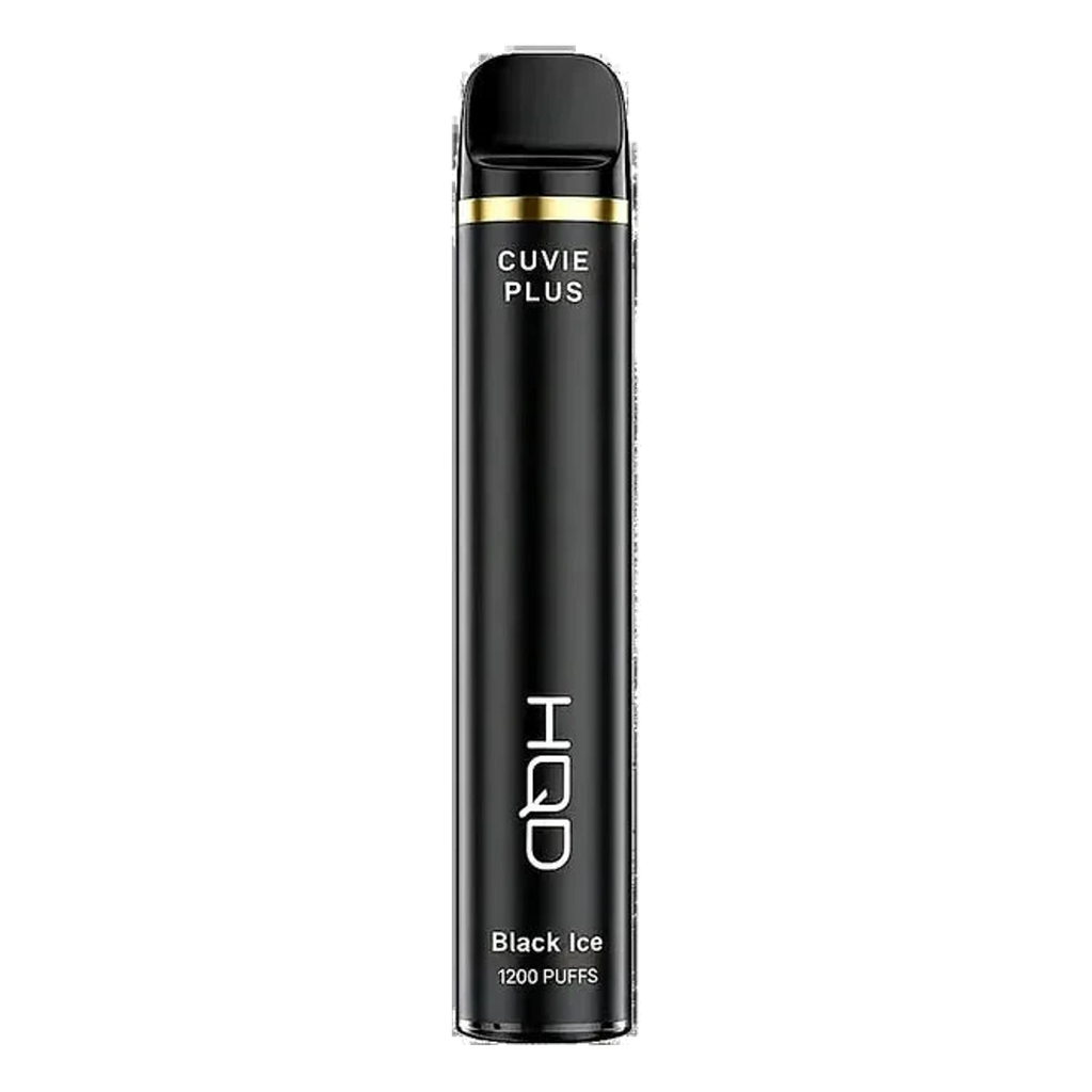 HQD Black Ice 1200 Puffs Cuvie Plus Disposable Vape 50mg UAE — Buy Dubai | Emirates Vapor