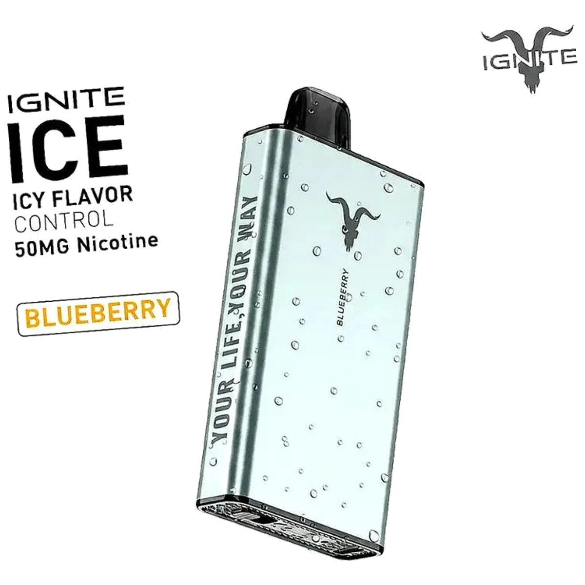 IGNITE Ice 40000 Puffs Disposable Vape ICY flavour 50 mg nicotine watermelon UAE | Emirates Vapor