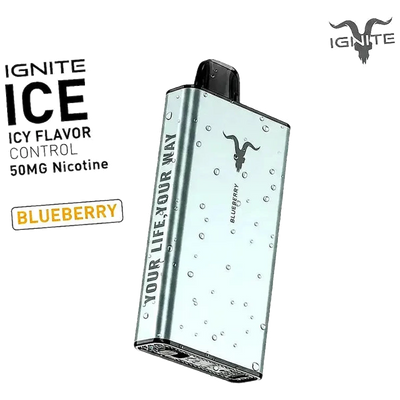 IGNITE Ice 40000 Puffs Disposable Vape ICY flavour 50 mg nicotine UAE