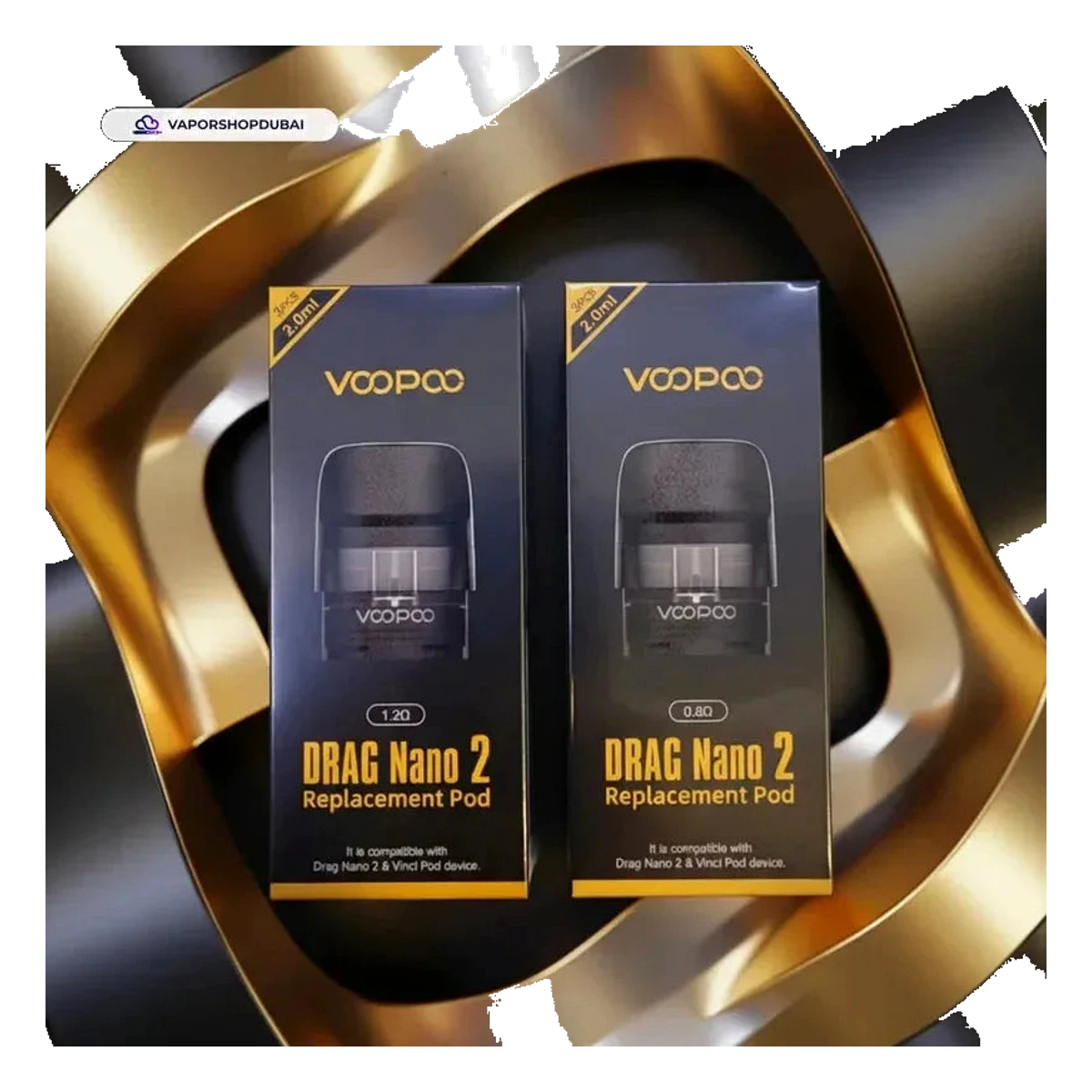 Buy Voopoo Drag Nano 2 Replacement Pods 3pcs/pack best price UAE — ESMA certified