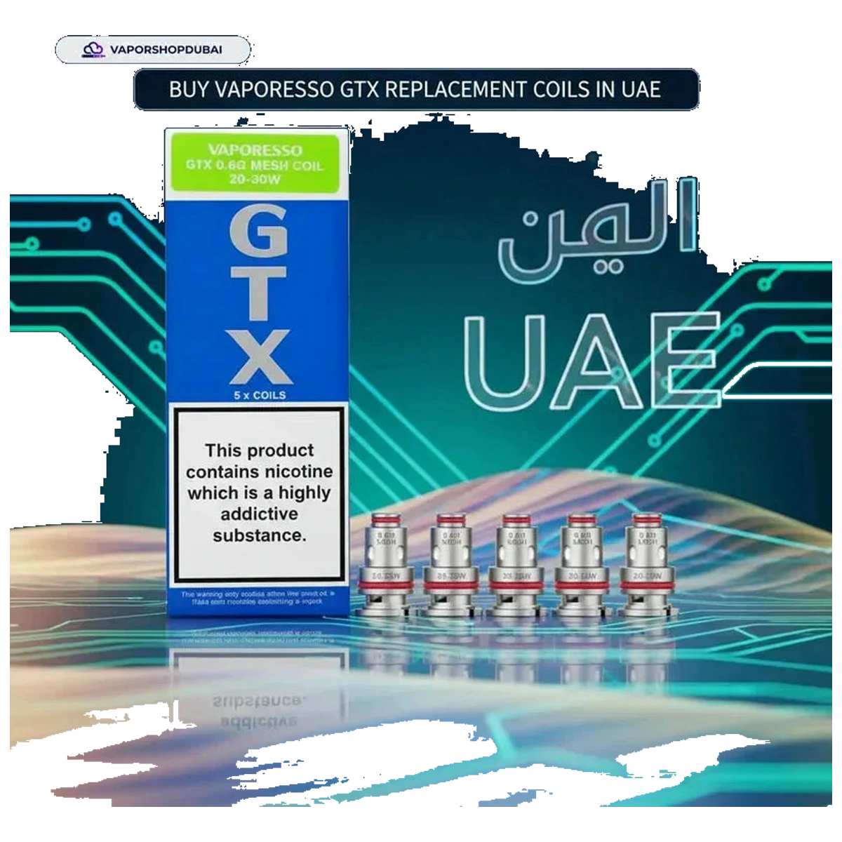 Authentic Vaporesso vape Dubai | Emirates Vapor
