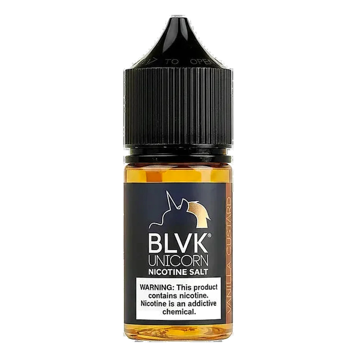 Buy Authentic Vanilla Custard by BLVK Unicorn Salt 30ml UAE | Emirates Vapor