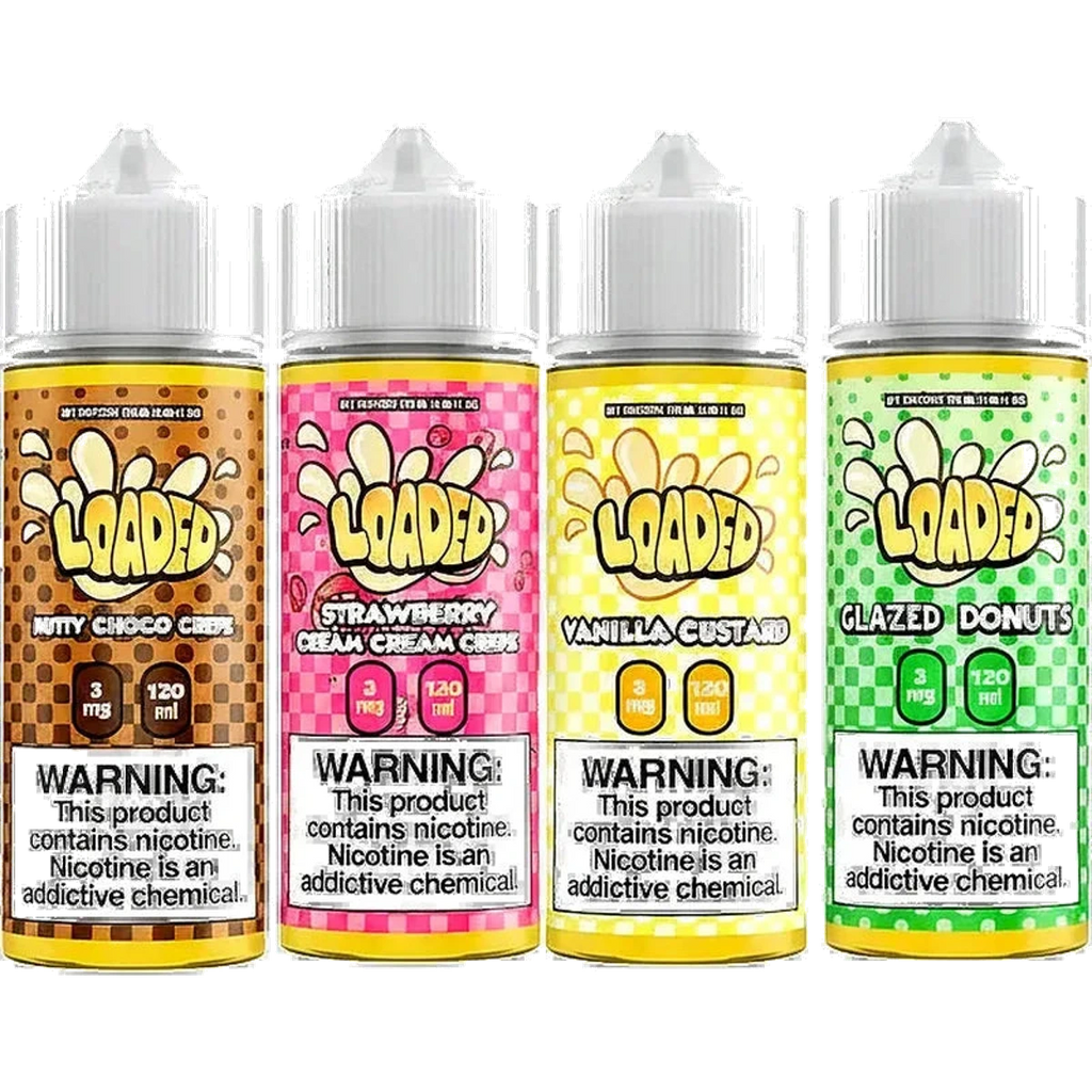 Loaded 120ml Vape Liquid strawberry-jelly-donut UAE | Emirates Vapor