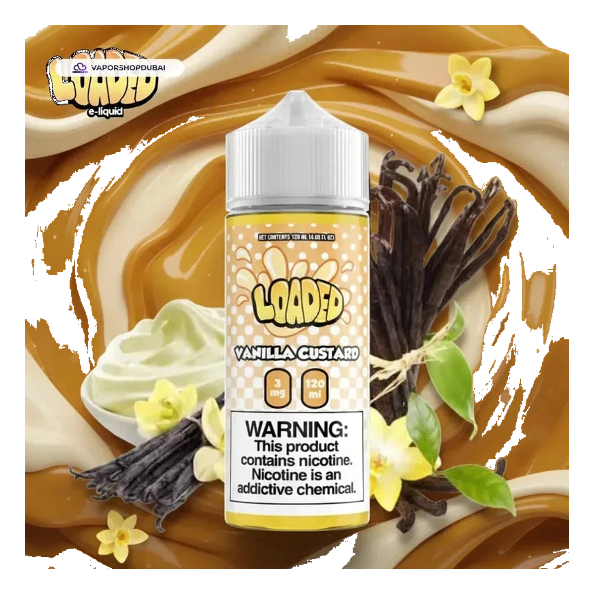 Loaded 120ml Vape Liquid flavors UAE | Emirates Vapor Dubai