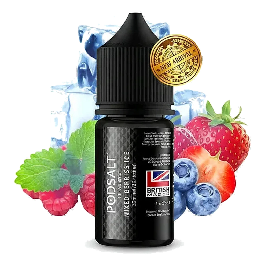 POD SALT Mixed Berry Ice Salt Nic 30ml UAE — Buy Dubai | Emirates Vapor