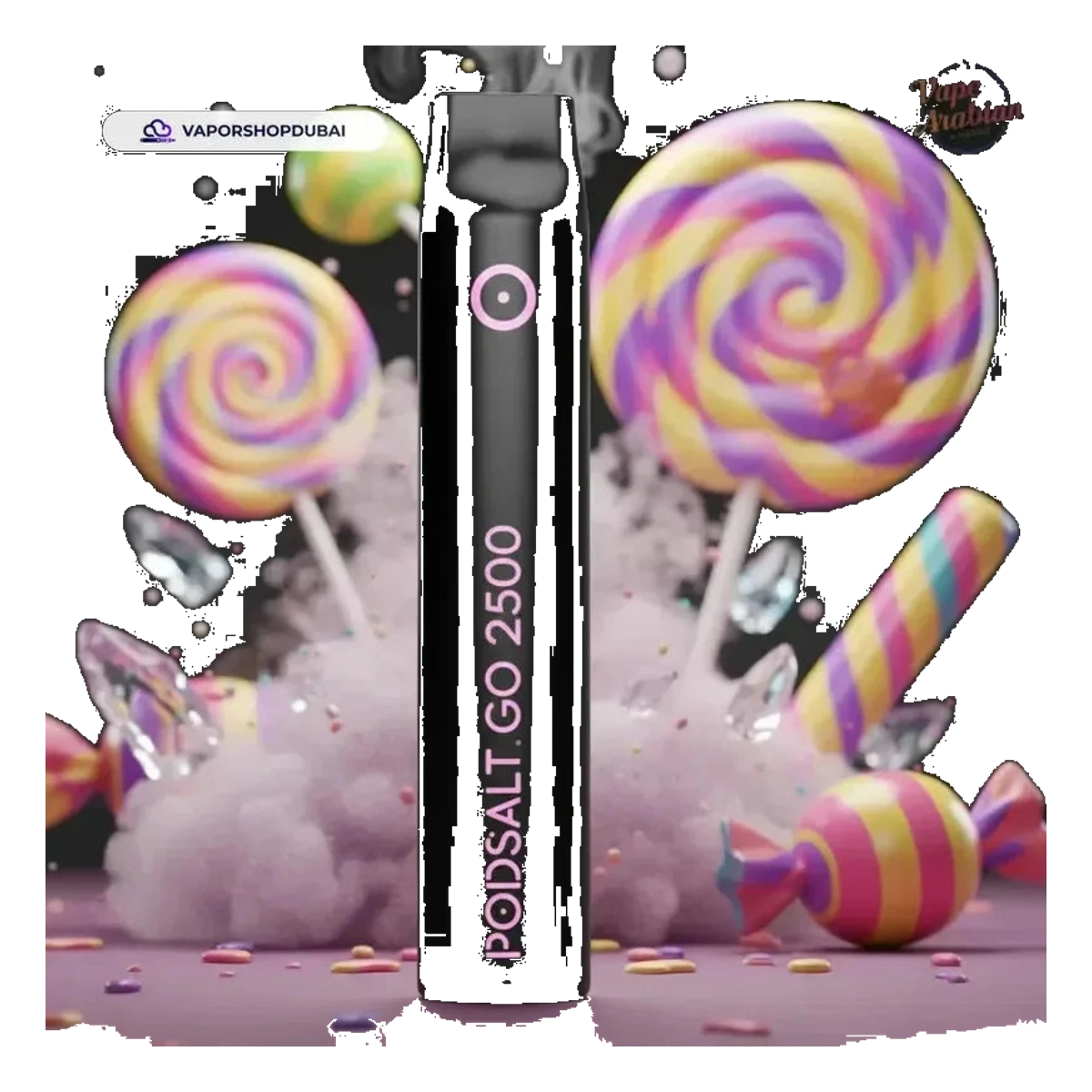 POD SALT Go 2500 Puffs Disposable Vape Device 20mg options UAE | Emirates Vapor Dubai