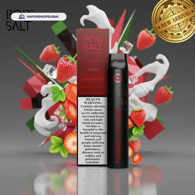 POD SALT Go 2500 Puffs Disposable Vape Device 20mg best price UAE — ESMA certified