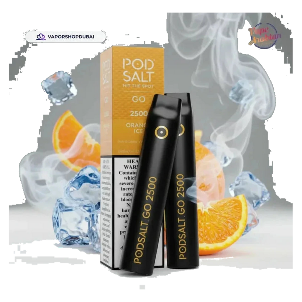 POD SALT Go 2500 Puffs Disposable Vape Device 20mg options UAE | Emirates Vapor Dubai