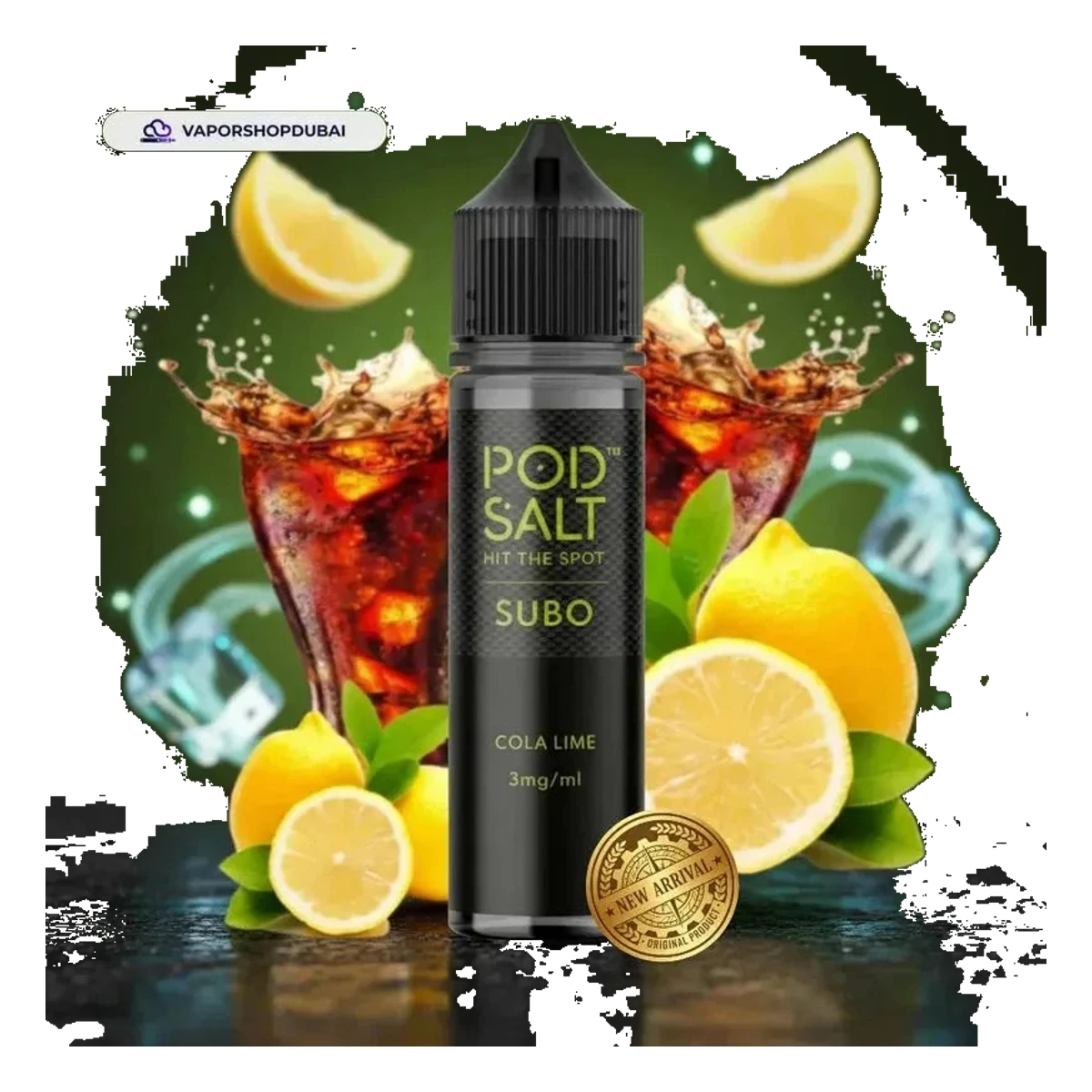 POD SALT Eliquid 50ml flavors UAE | Emirates Vapor Dubai